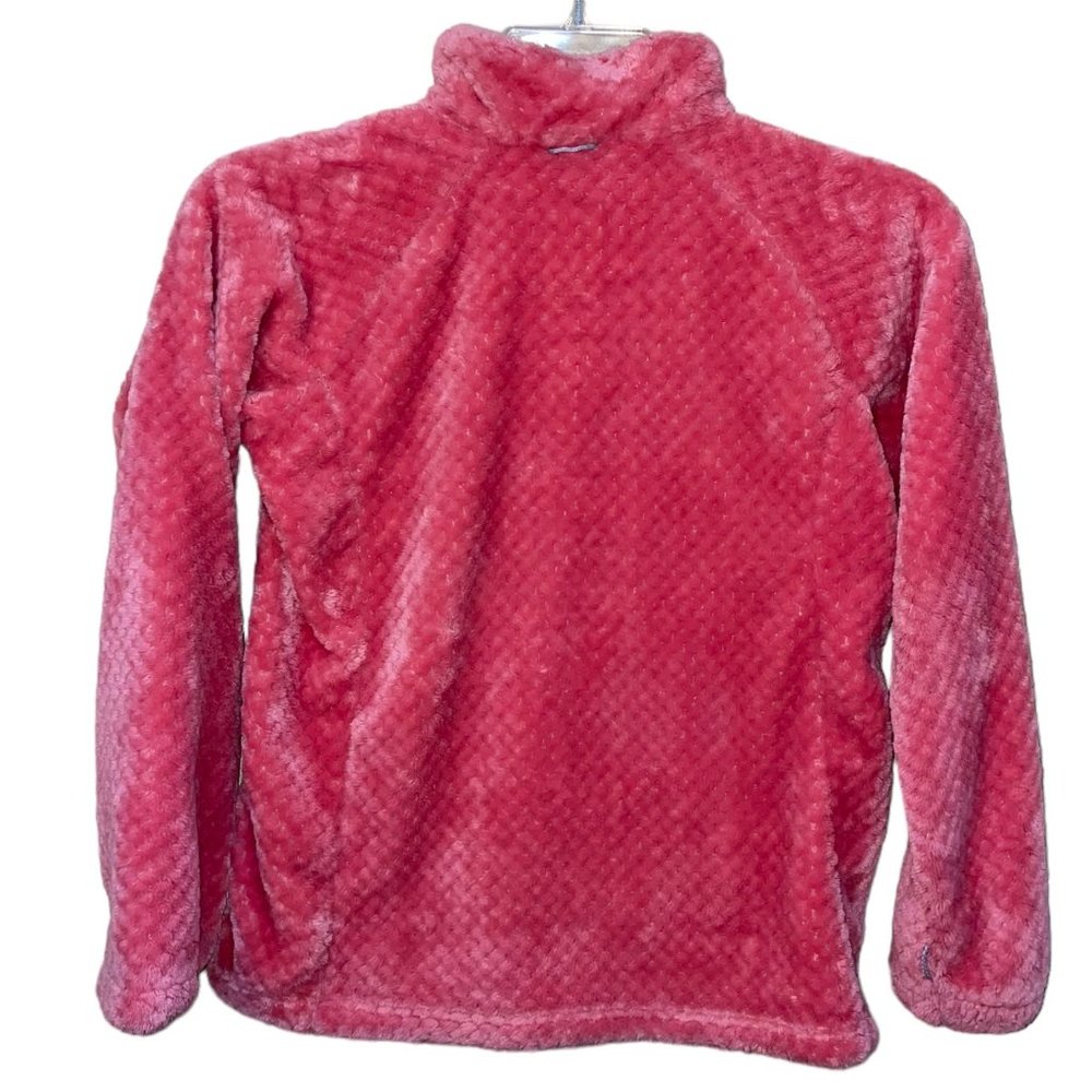 Columbia Kid//Girl's Coral Fleece Fluffy Full Zip Interchange Jacket Large 14/16 - Picture 2 of 5
